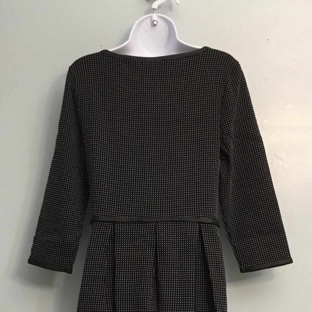 Max Studio Black and White Long Sleeve Dress - Picture 7 of 15